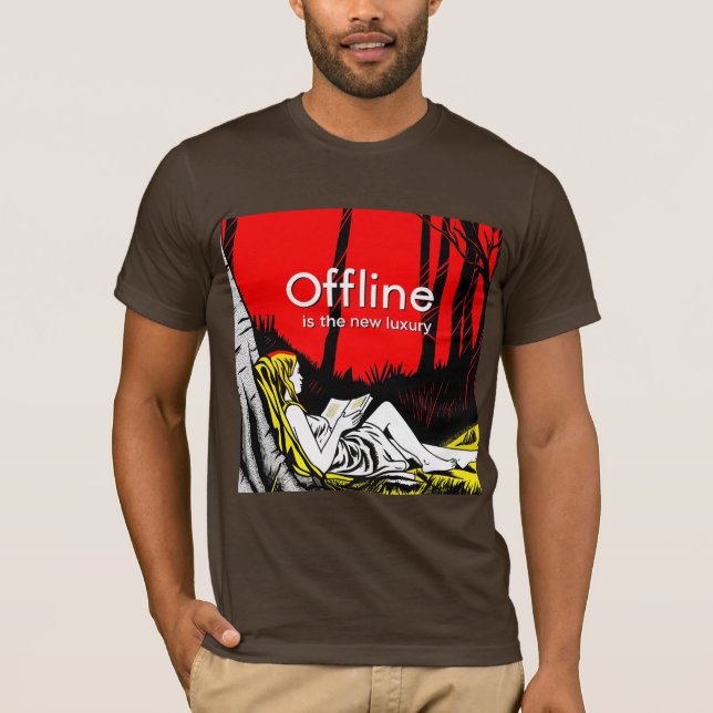 Offline Is The New Luxury T-Shirt (Front)