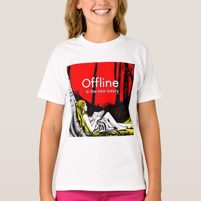 Offline Is The New Luxury T-Shirt (Front)