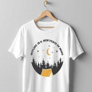 Offline Peace Of Mind Camping T-Shirt