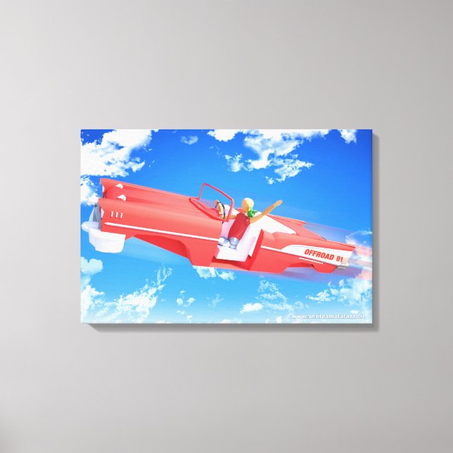 Offroad 01 canvas print (Front)