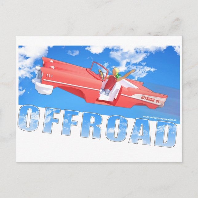 Offroad - 01  postcard (Front)