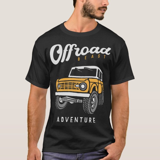 Offroad car beast adventure T-Shirt (Front)