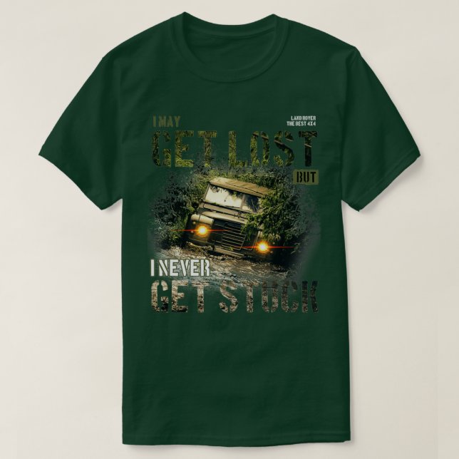 Offroad vehicles 4x4 driving 2 T-Shirt (Design Front)