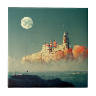 Offshore Citadel Fantasy Sci-Fi Tile