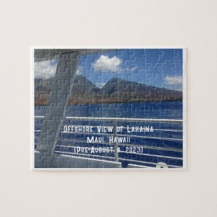 Offshore View of Lahaina (Pre-August 8, 2023) Jigsaw Puzzle