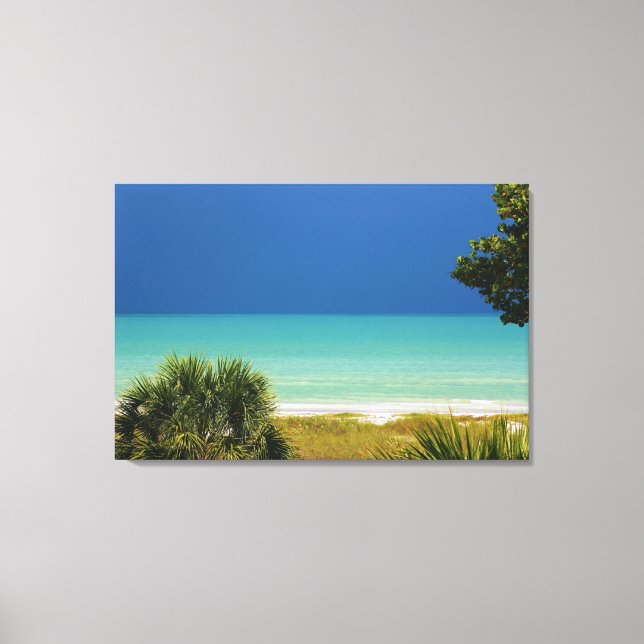 Offshore Weather Stretched Canvas Print (Front)