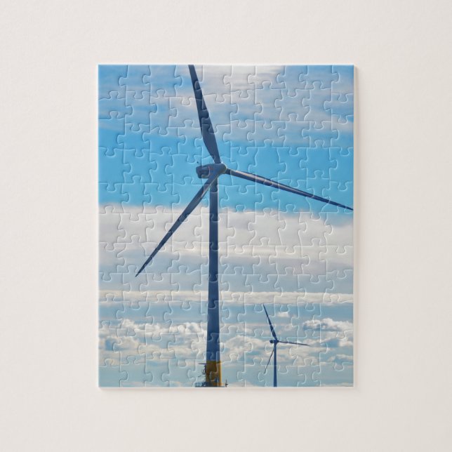 Offshore Wind Farm Jigsaw Puzzle (Vertical)