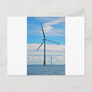 Offshore Wind Farm Postcard