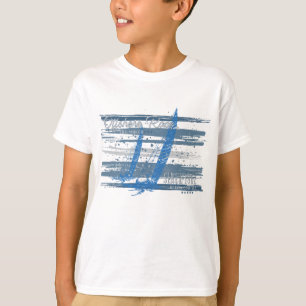 Offshore Yacht Race – Nautical Sailboat Ocean T-Shirt