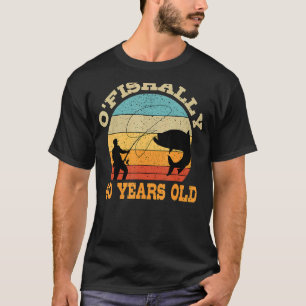 O'Fishally 40 Years Old Fishing Birthday Theme Par T-Shirt