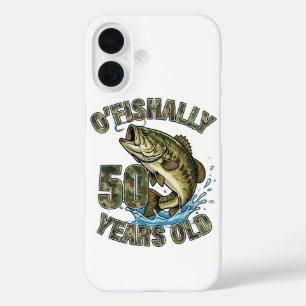 OFishally 50 Years Old Fishing Lover 50th Birthday iPhone 16 Case