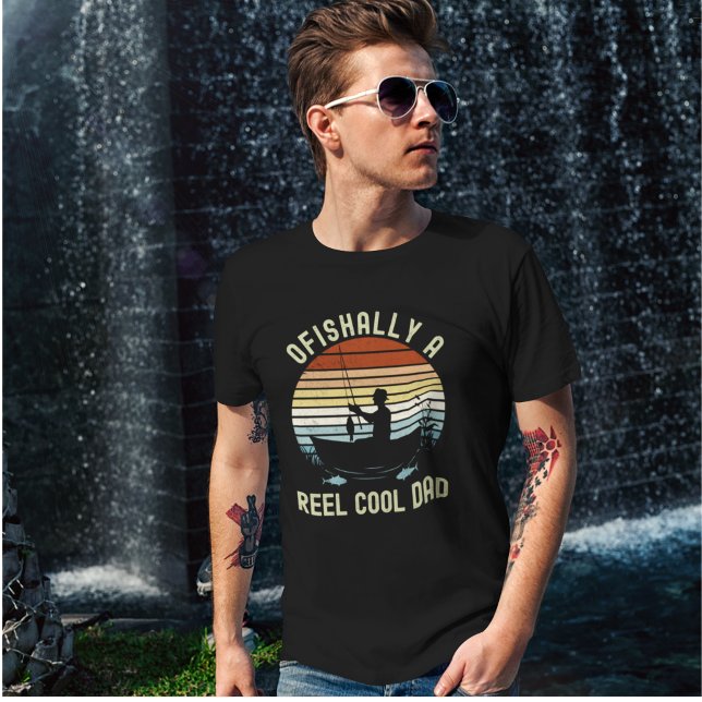 Ofishally a Reel Cool Dad T-Shirt (Creator Uploaded)