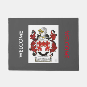 O'Flaherty Clan's Logo Doormat