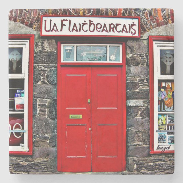 O'Flaherty's, Dingle, Ireland, Irish Pubs Coasters (Front)