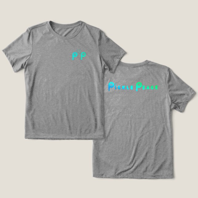 OG design blues Tri-Blend Shirt (Design Front & Back)
