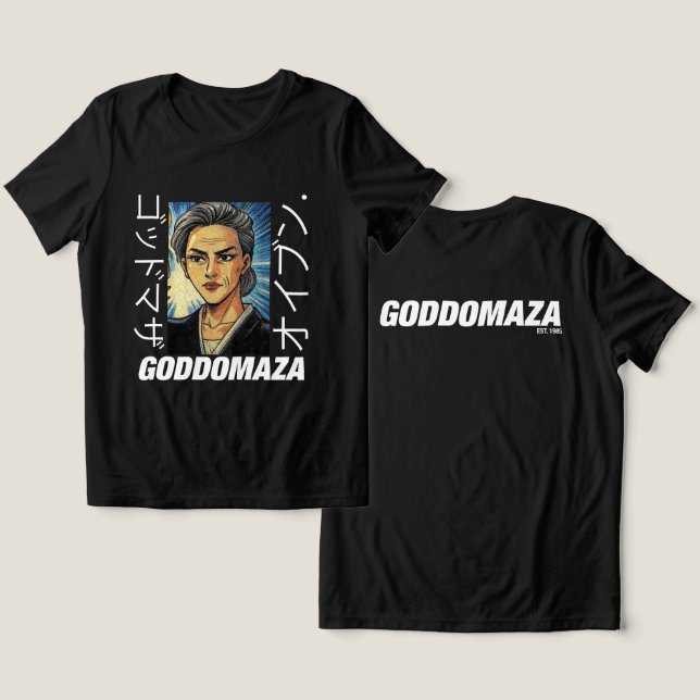 OG MOMOKO COLOR FRONT VIEW  Tri-Blend SHIRT (Design Front & Back)