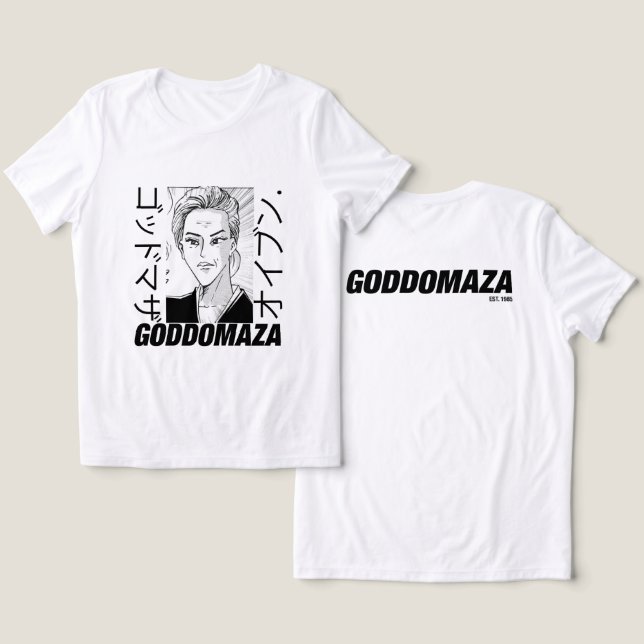 OG MOMOKO HEAD BLACK WHITE TEE (Design Front & Back)