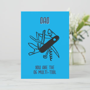 OG Multi-tool father's day - holiday card