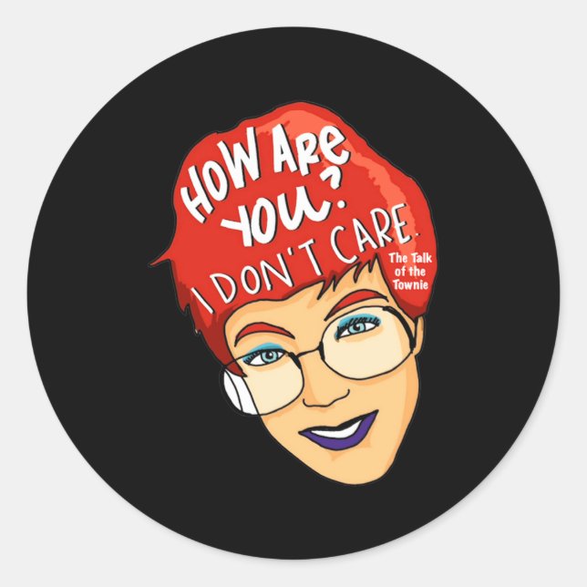 Og Pammy  Classic Round Sticker (Front)