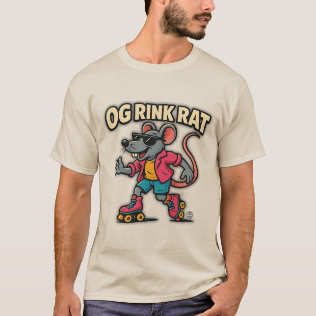 OG Rink Rat T Shirt (Front)