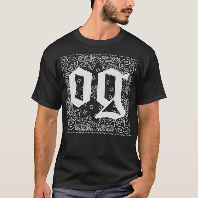 OG s For Men Original Gangster East Los Cholo T-Shirt (Front)
