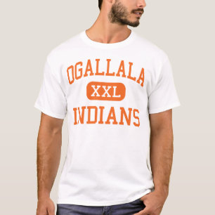 Ogallala - Indians - High - Ogallala Nebraska T-Shirt