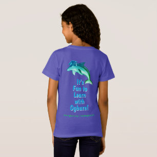 Ogburn School Mascot Tee - GIRLS FINE KNIT JERSEY