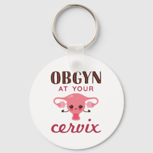OGBYN At Your Cervix Key Ring
