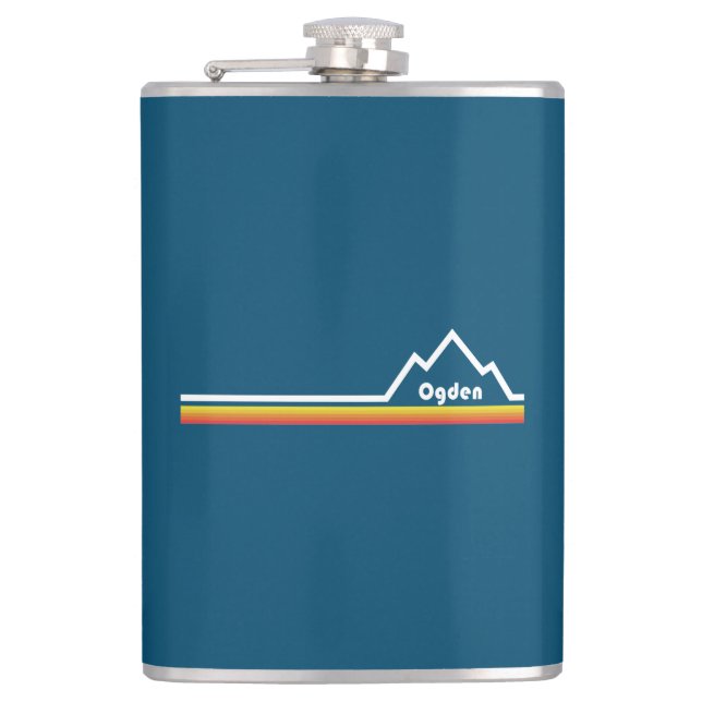 Ogden, Utah Hip Flask (Front)
