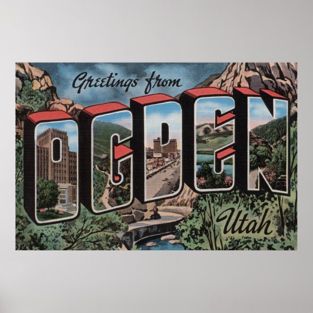 Ogden, UtahLarge Letter ScenesOgden, UT 2 Poster (Front)