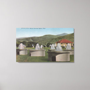 Ogden, UtahView of Artesian ParkOgden, Utah Canvas Print
