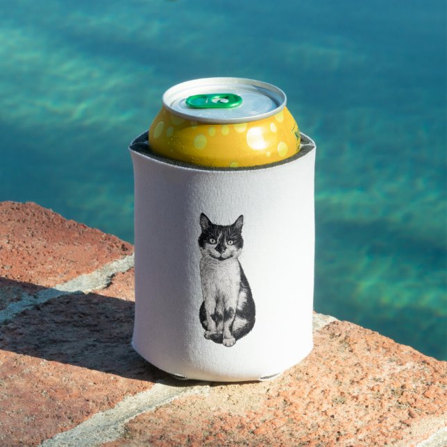 Ogie the cat can cooler (In Situ Pool)
