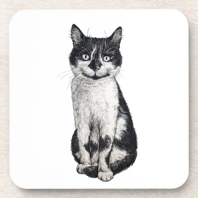 Ogie the cat coaster (Front)