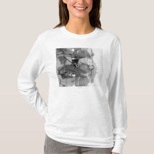 Oglala Indian Plenty Horses with 2 White Soldier T-Shirt