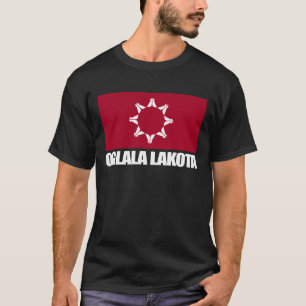 Oglala Lakota Flag Apparel T-Shirt