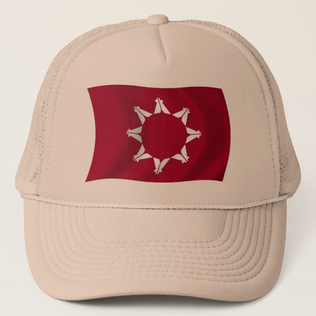 Oglala Lakota Flag Hat (Front)
