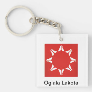 Oglala Lakota keychain