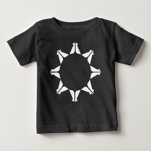 Oglala Lakota Sioux Flag  Baby T-Shirt (Front)