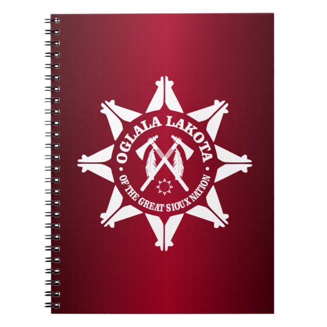 Oglala Lakota Spiral Notebook (Front)