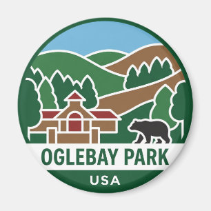 Oglebay Park USA Magnet