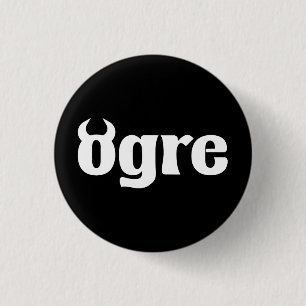 Ogre 3 Cm Round Badge