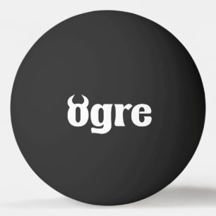 Ogre Ping Pong Ball