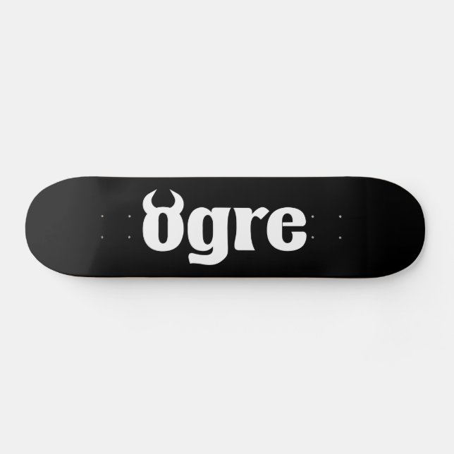 Ogre Skateboard (Horz)