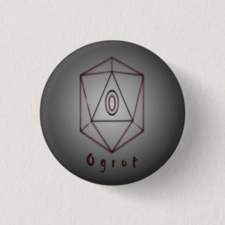 Ogrot Logo Button-Pin 3 Cm Round Badge