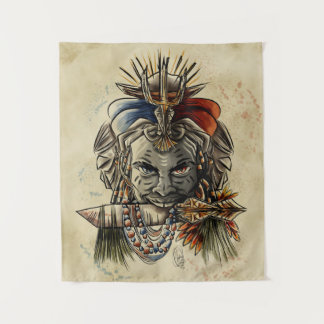 Ogum Xoroque by Oradic N.C Porciunae Tapestry