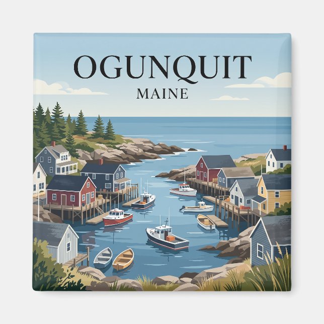Ogunquit, Maine Magnet (Front)