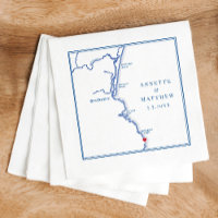 Ogunquit Maine Map Elegant Wedding
