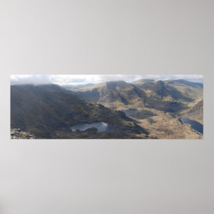 Ogwen Valley, Snowdonia poster