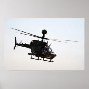 OH-58 Kiowa Poster