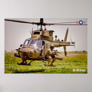 OH-58D KIOWA POSTER